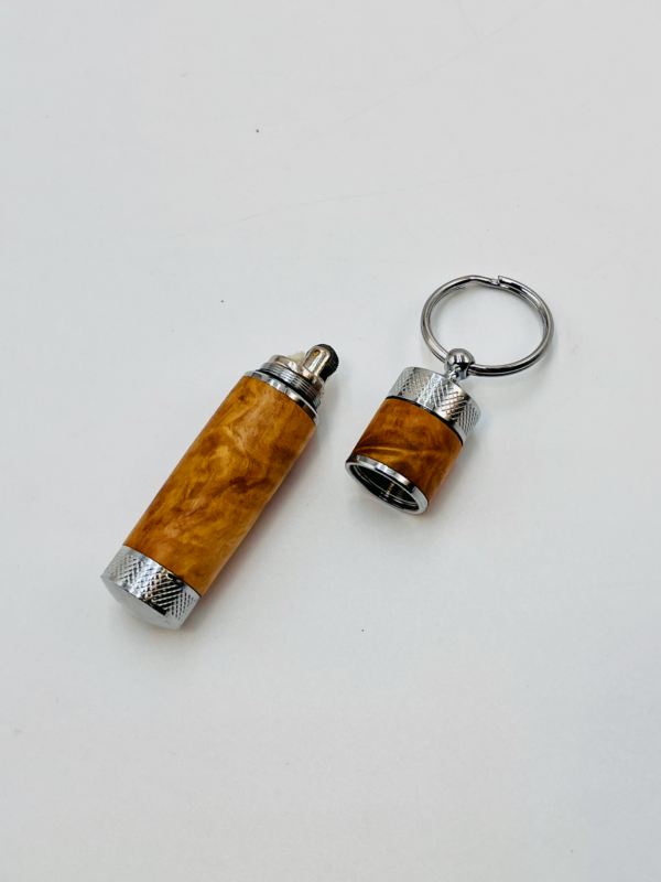 Hoizart-Kleinigkeiten aus Holz-Feuerzeug Birke Maserknolle-2